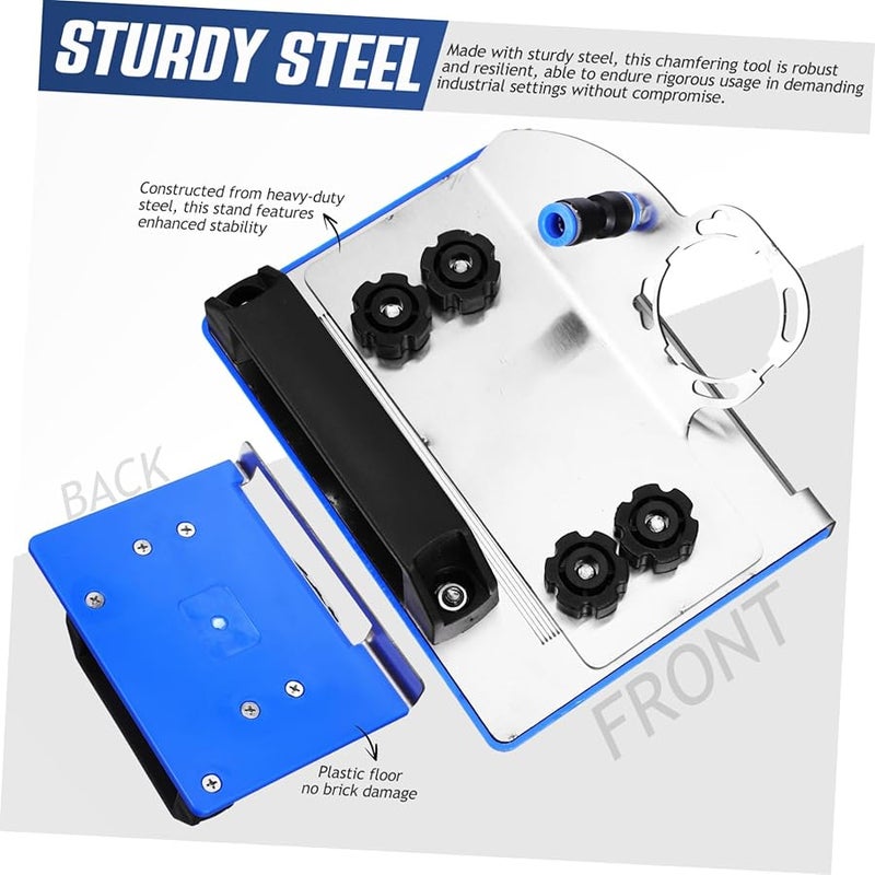 Adjustable Angle Grinder Stand 45 Degree Tile Chamfering Guide Compatible Most Grinders - Image 3