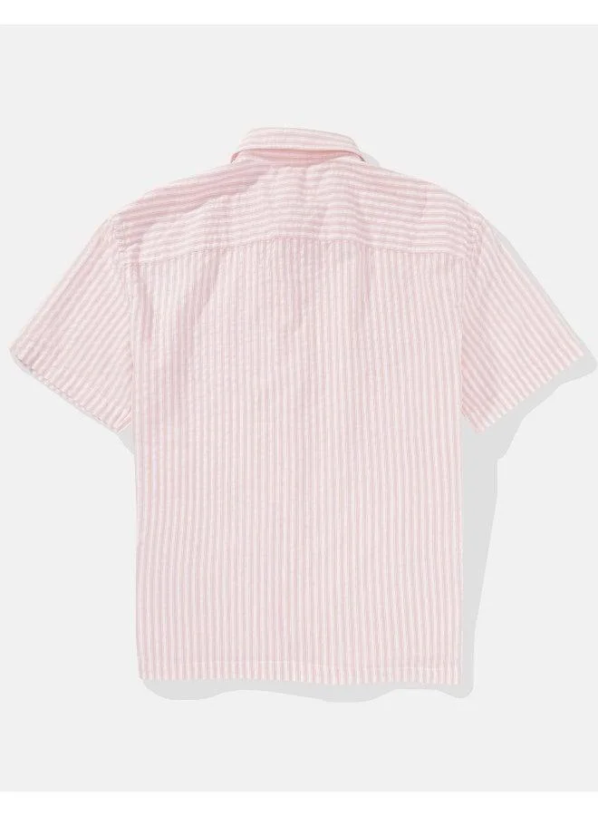 American Eagle Essential Button-Up Poolside Shirt