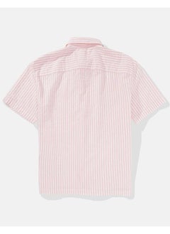 American Eagle Essential Button-Up Poolside Shirt  - Image 4
