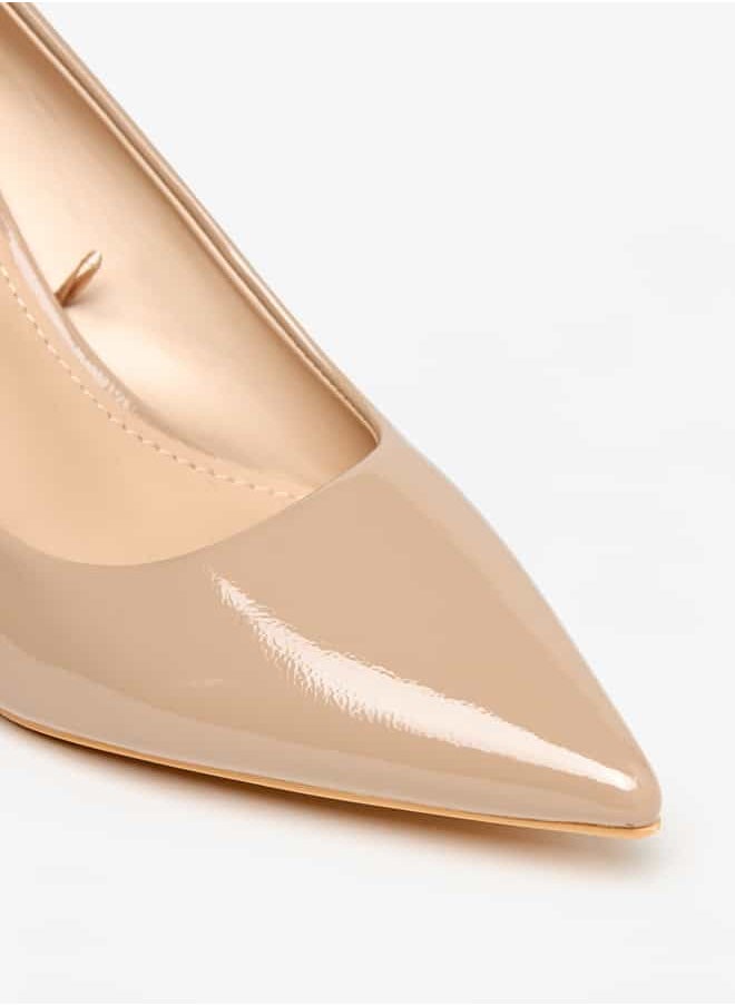 Flora Bella By Shoexpress - Women Solid Slip-On Pointed Toe Pumps with Stiletto Heels - Image 1