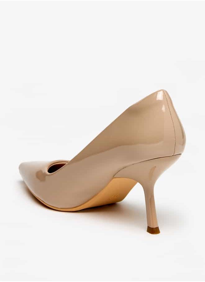 Flora Bella By Shoexpress - Women Solid Slip-On Pointed Toe Pumps with Stiletto Heels - Image 1