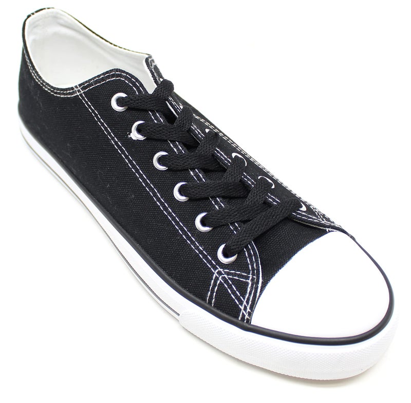BCB Wear Flat Shoelaces 5/16" Wide Solid Colors Several Lengths For Sneakers and Shoes (Black-54) - Image 4
