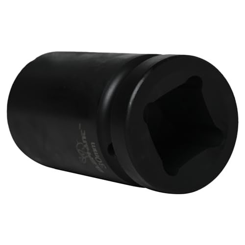 Elephant Metal 1 Inch Square Drive STD Impact Socket 6-Point 30 mm Size 90 mm Length - Image 5