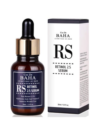 Retinol 2.5% Solution Facial Serum With Vitamin E - Facial Crepe Erase, Age Spot Remover, High Strength Solution For Face Without A Prescription, 1 Fl Oz (30Ml) - pzsku/Z70536B71CC694AD319C2Z/45/_/1734183206/91850e1d-0aa0-492b-a93e-be8530c09823