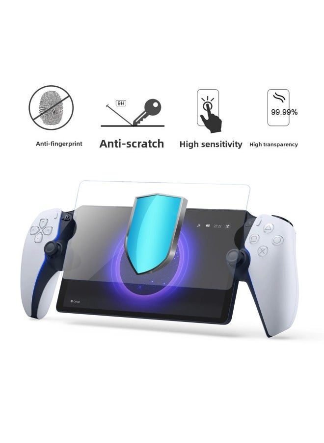 Generic PS5 Portal Handheld Tempered Film PS5 Game Machine Anti-Scratch And Dustproof Screen Protection Film One Pack-Color:Default  - Image 2