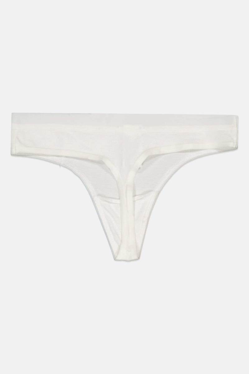 Aerie Women Solid Pull On Panty, White - Image 2