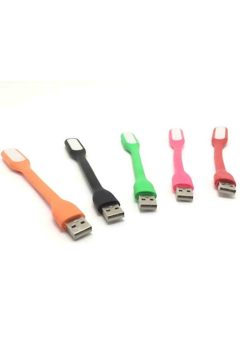 Generic - Pack Of 5 Flexible USB LED Light  For Laptop - Image 1
