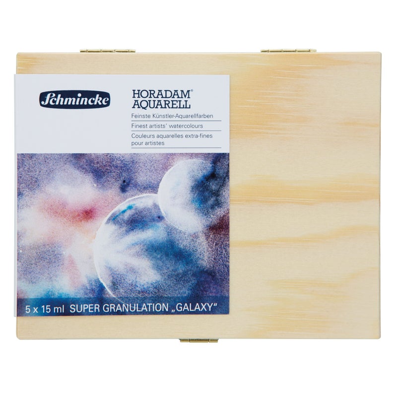 Schmincke Horadam Aquarell Super Granulation Set 5x15ml (Galaxy) - Image 3