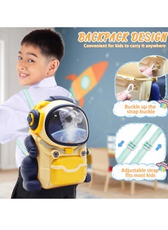 KASTWAVE Space Exploration Toy Set - Includes Spaceship, Astronaut Figures, Rover, Station, Capsule & Shuttle with Lights & Sounds, Astronaut Toys Kid Ideal for 3-8 Year Old Boys  - Image 4