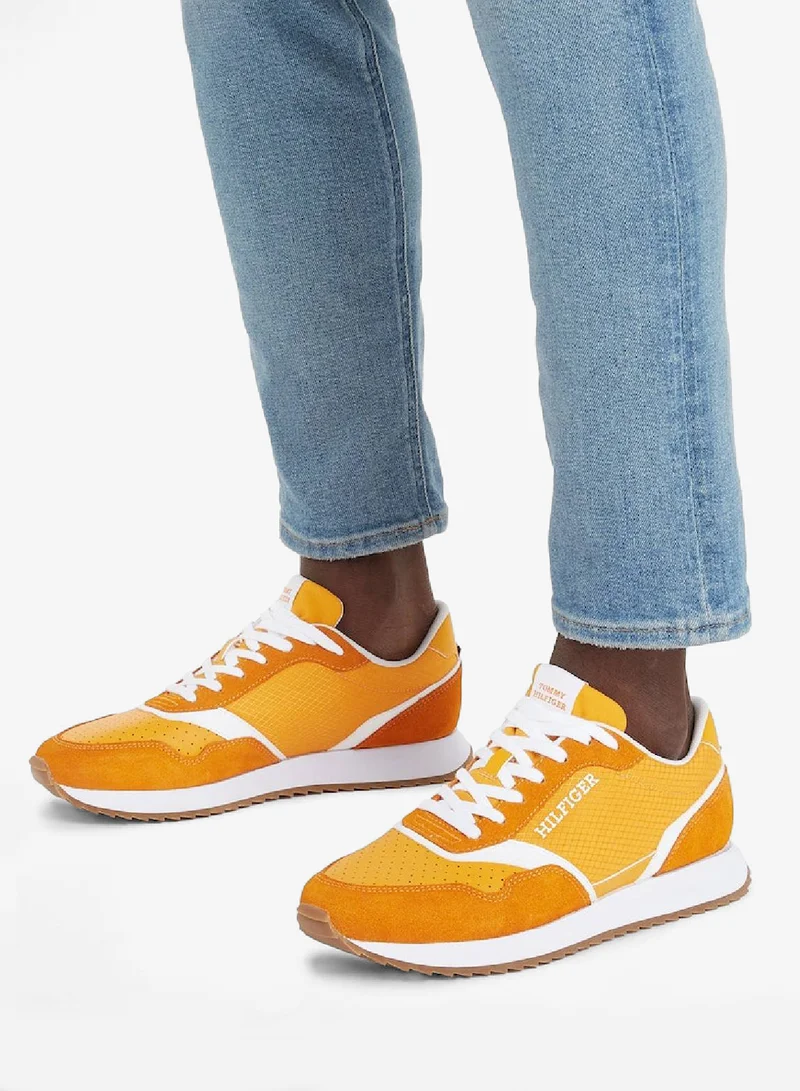 TOMMY HILFIGER Mixed Texture Runner Sneakers