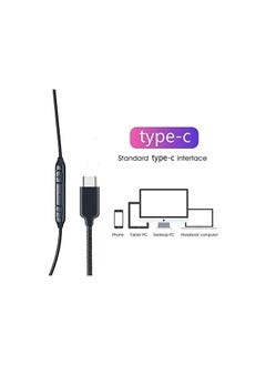 FARROBIZZ Earphones USB Type-C EO-IC100, Sound by AKG, In-ear Headset Black, Wired  - Image 5