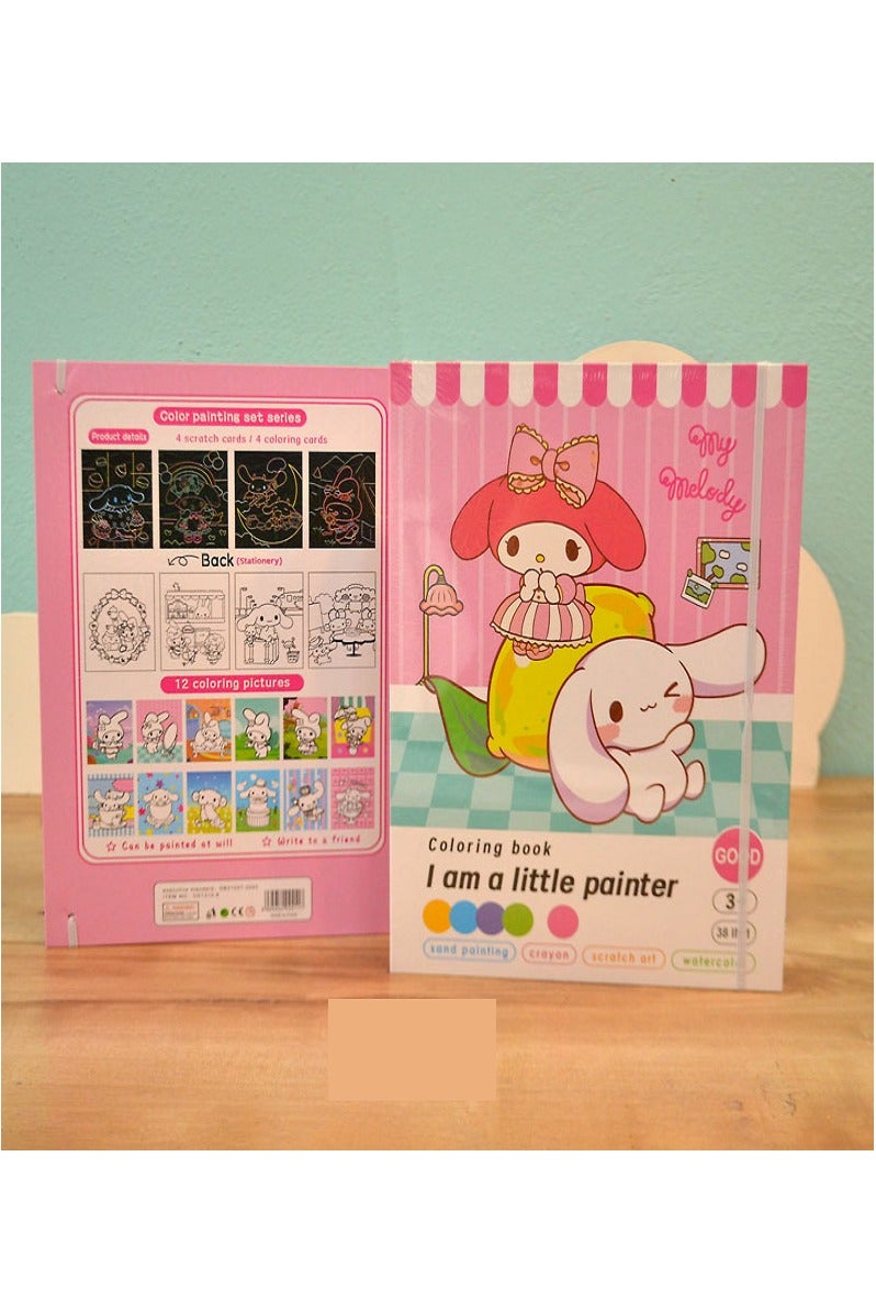 ماي ميلودي كتاب تلوين للأطفال، 38 قطعة، ( ماي ميلودي) - Image 1