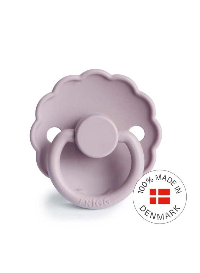 FRIGG لهاية FRIGG Daisy السيليكونية للأطفال 6-18 شهر 2-Pack فوشيا/لافندر ناعم - الحجم 2 - Image 3