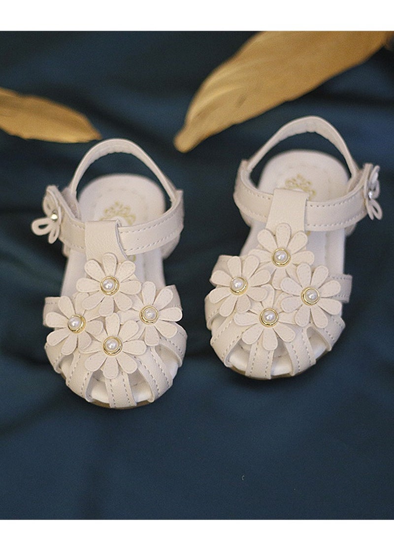 Summer baby girl breathable sandals non-slip soft sole princess shoes toddler shoes - Image 2