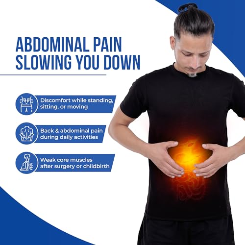 Leeford Ortho Abdominal Belt for Compression & Support to Lower Back | Post-Surgery Belt for Pain Relief | Breathable & Lightweight for Women & Men Size- XL - Image 3