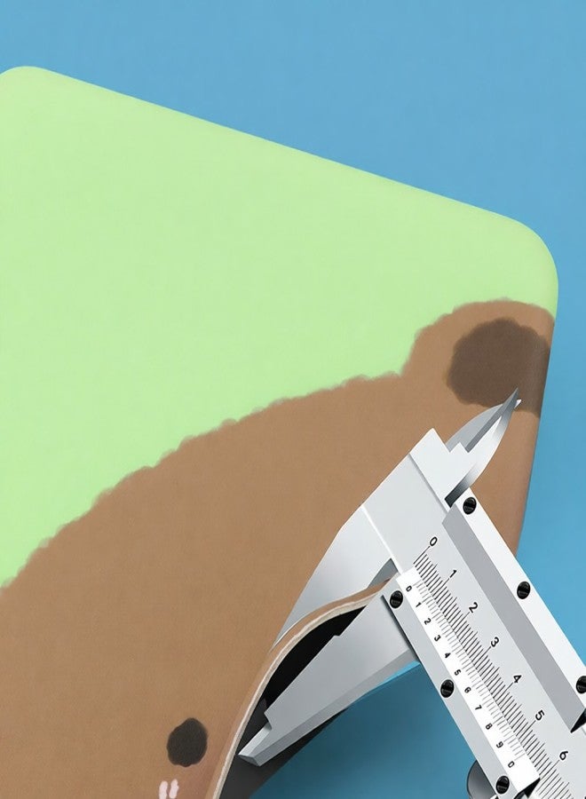 BUBM Cartoon Pad Soft Multiple Options Lovely Design Silicone Filling Smooth& Durable Non-slip Soft-bounce Green - Image 5