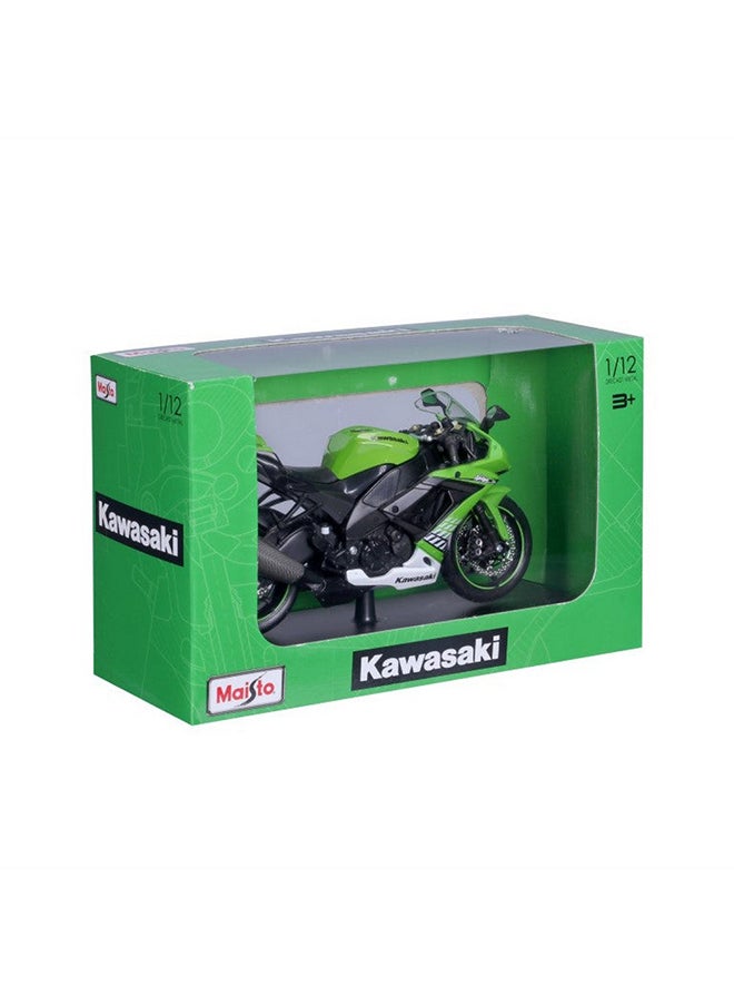 Maisto - 1:12 Motorcycles With Stand - Kawasaki Ninja Zx-10R - Image 1