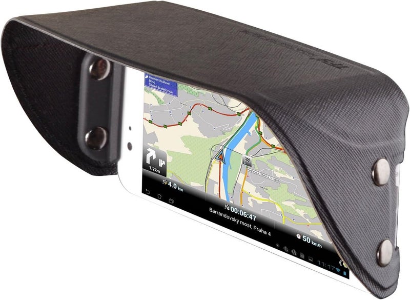 TFY Universal Phone Sun Shade  Glare Visor Shield Compatible with iPhone 1514  1312  11  XSXR  8  SE and 53 to 61 Inch Smartphones - Image 2
