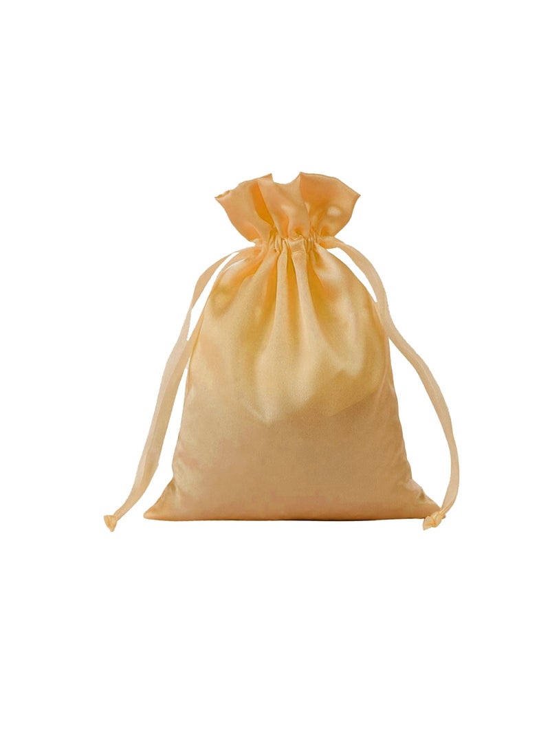 Satin Gift Bag Drawstring Pouch Bags, Jewelry Fabric Drawstring Pouches,Christmas Gift Bags,Party Favor Bags for Wedding Favors Bridal Shower Birthday Candy,20 PCS - Image 1