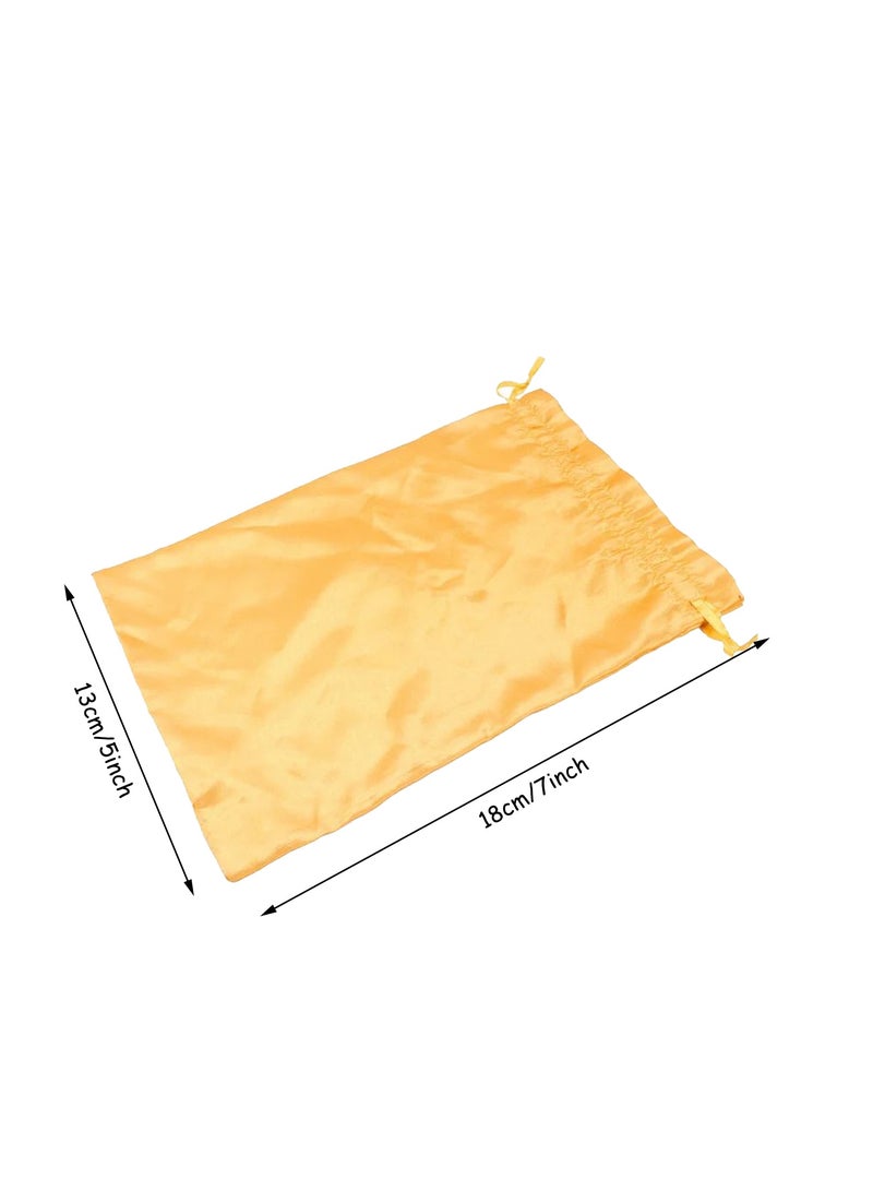 Satin Gift Bag Drawstring Pouch Bags, Jewelry Fabric Drawstring Pouches,Christmas Gift Bags,Party Favor Bags for Wedding Favors Bridal Shower Birthday Candy,20 PCS - Image 3