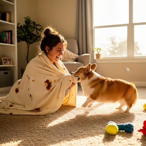 LetsFunny Burrito Tortilla Throw Blanket, Giant Funny Realistic Food Blanket, 71in 2.0 Double Sided Taco Tortilla Wrap Blanket, Funny for Adults Teens Boys, Soft Flannel Round Throw - Image 3