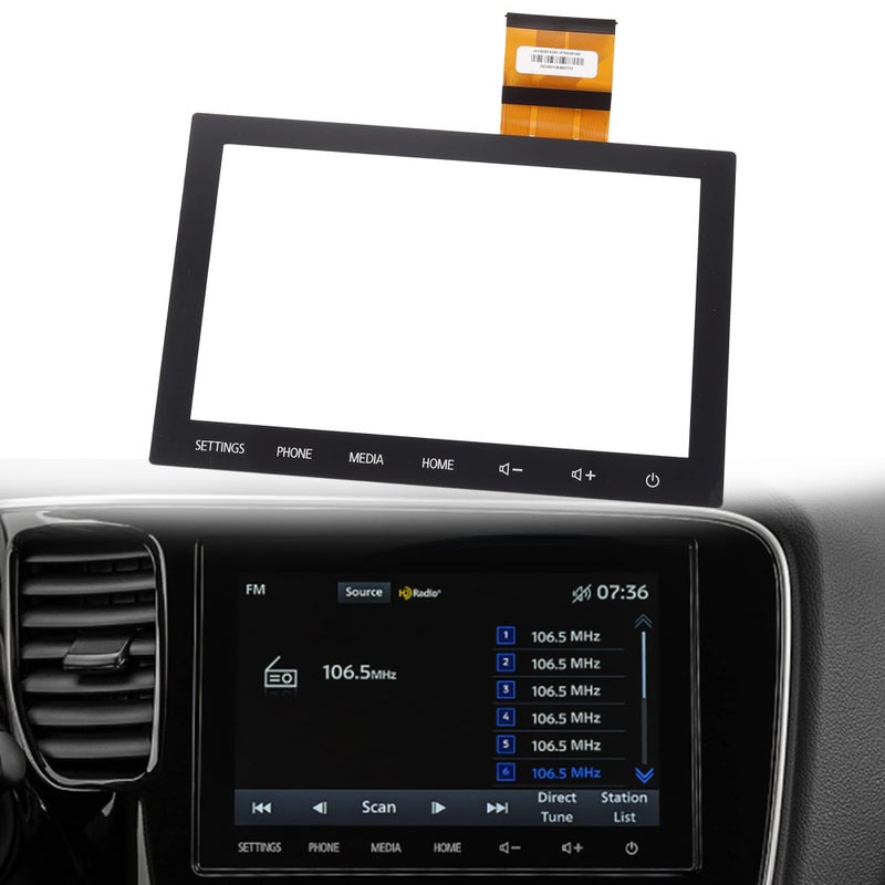 Dasbecan 8 Touch Screen Without LCD Compatible with 2020 2021 2022 Mitsubishi Outlander Replaces 8740A103 8740A098 - Image 2