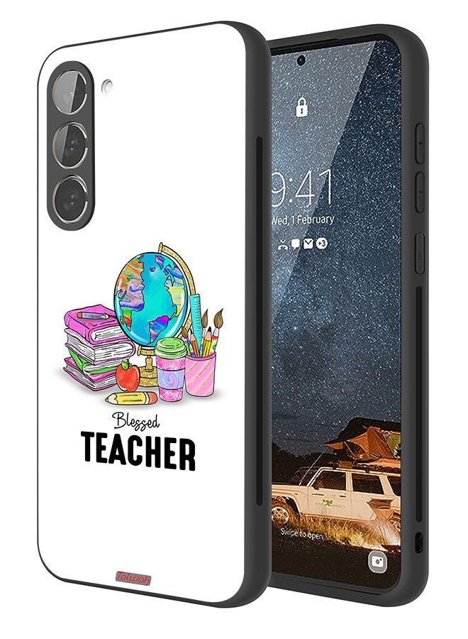 Tolwak Samsung Galaxy S23 Plus 5G Protective Case Cover Blessed Teacher - Image 1