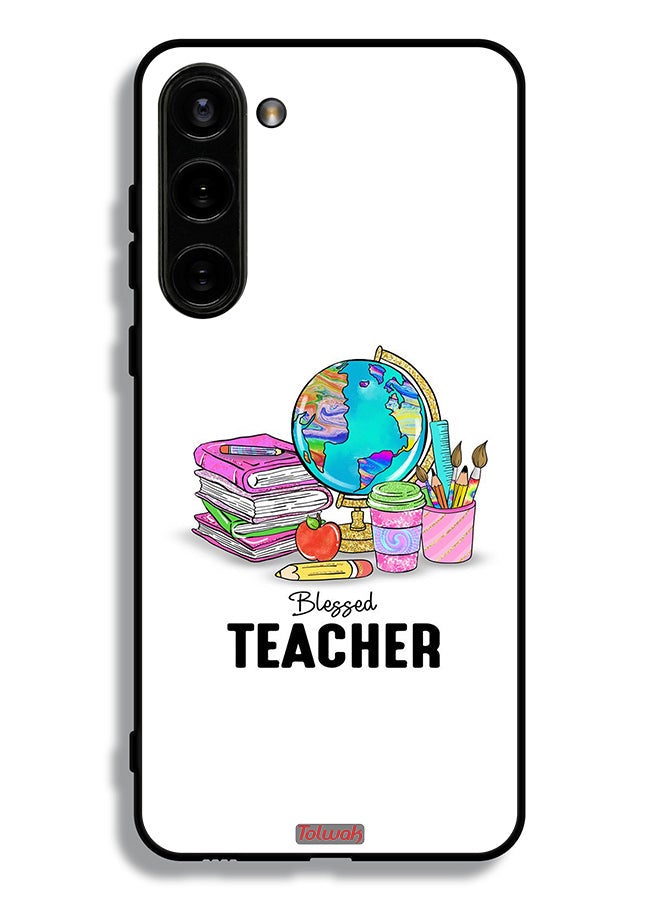 Tolwak Samsung Galaxy S23 Plus 5G Protective Case Cover Blessed Teacher - Image 3