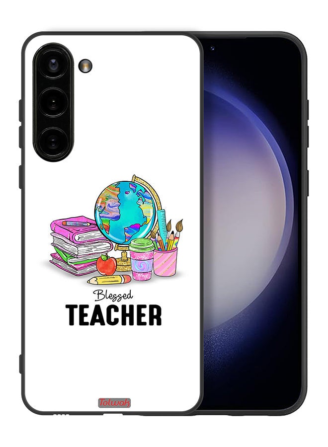 Tolwak Samsung Galaxy S23 Plus 5G Protective Case Cover Blessed Teacher - Image 2