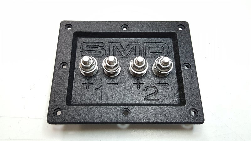 SMD 2 Channel Speaker Terminal (Stainless) - Image 1