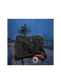 Mobility Scooter Cover, Waterproof Black Wheelchair Cover for All-Weather Outdoor Protection Dust Cover for Powerchair and Electric Powered Transport, 74.8 x 27.9 x 46in - pzsku/Z70544B7613038E77D6F0Z/45/_/1734618182/122341eb-30f4-4050-9793-f700818b9c1d