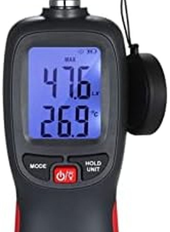 مقياس الضوء الرقمي المحمول مع شاشة LCD عرض البيانات القصوى والدنيا وضع الاستشعار الضوئي - Image 2