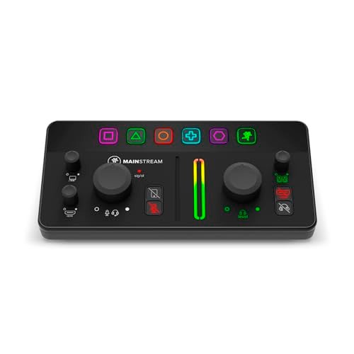 Mackie MainStream Complete Live Streaming and Video Capture Interface With Programmable Control Keys Matrix Software HDMI Capture and Thru USBC Hub Bus Powered - Image 1
