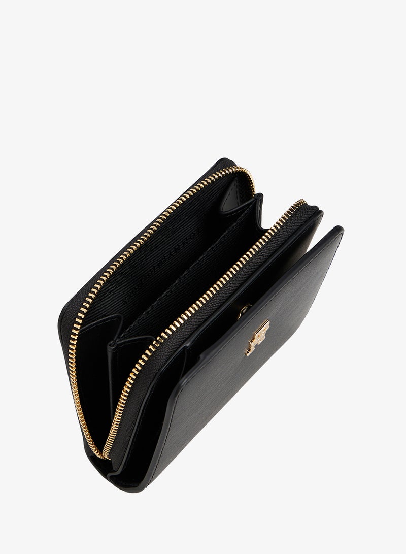 TOMMY HILFIGER Hilfiger Icon Zip-Around Flap Wallet - Image 4