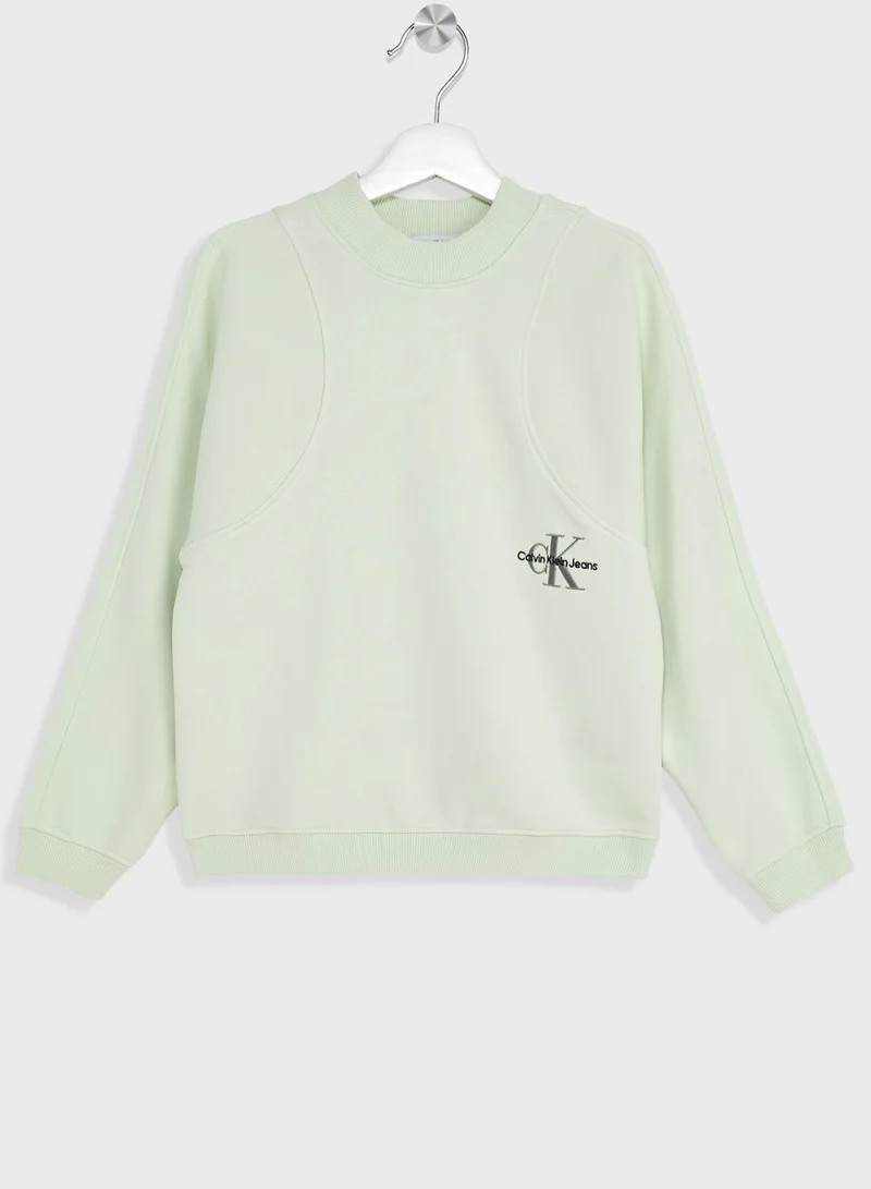Calvin Klein Jeans Kids Logo Sweatshirt
