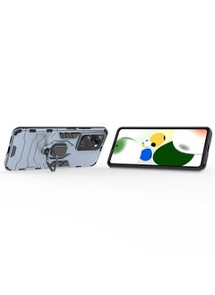 ماركة غير محددة الدخن بوكو X5 برو 5G / Redmi Note 12 برو 5G الهاتف المحمول قذيفة ، مختلطة الثقيلة الحرس قوس قذيفة ، حماية ضد السقوط ، صدمة برهان قذيفة ، الأزرق  - Image 3