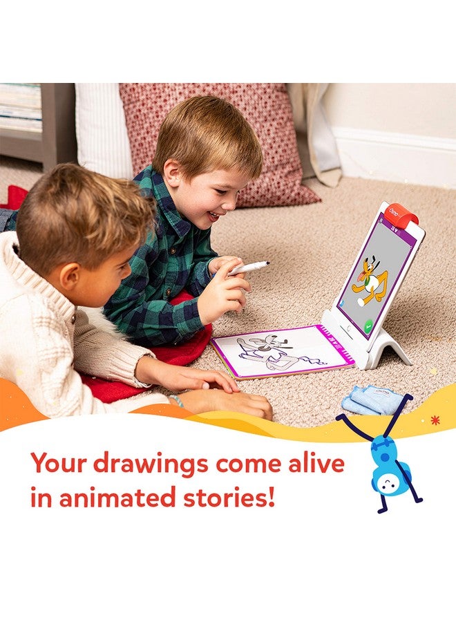 Osmo - Super Studio Disney Mickey Mouse & Friends - Ages 5-11 - Learn To Draw - For Ipad Or Fire Tablet Educational Learning Games - Stem Toy Gifts, Boy & Girl-Ages 5 6 7 8 9 10 11(Osmo Base Required)  - Image 4