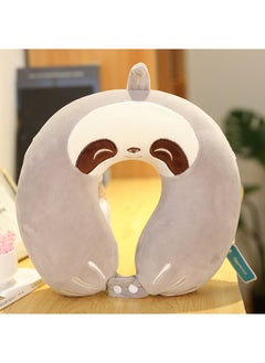 Cute Cartoon Slow Rebound Memory Foam Unicorn Sloth U-Shaped Pillow Sloth