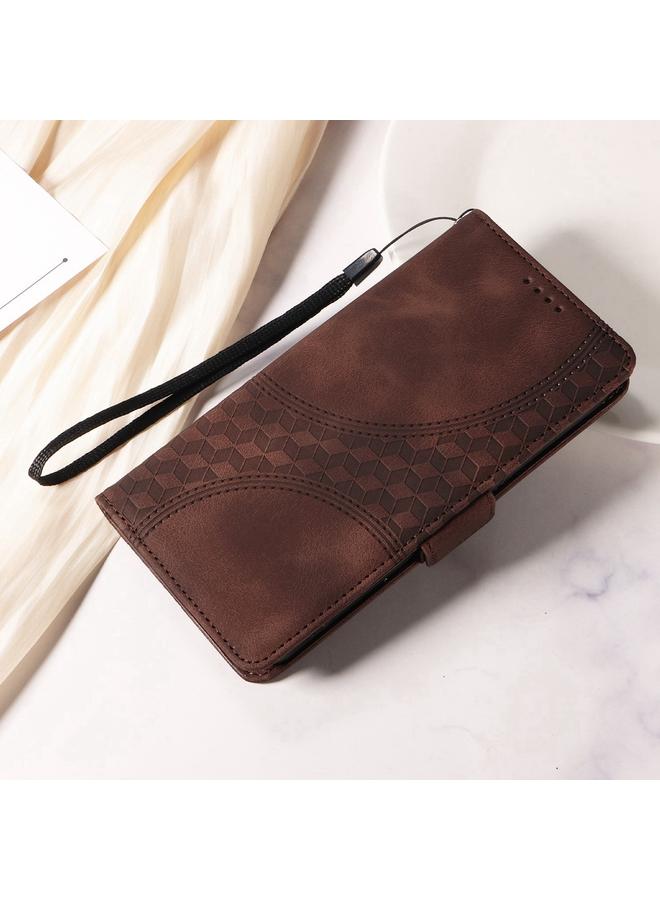 S-TOP Case For Redmi Note 11 Pro 4G / 5G Global Embossed Rhombus Starry Leather Phone Case - Image 2