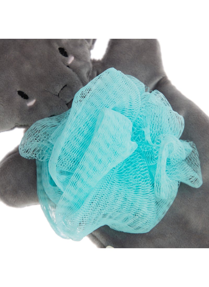 Baybjem - Babyjem Baby Bath Washcloth Gray Elephant ART-793 - Image 1