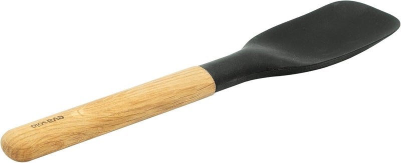 Eva Solo Nordic Kitchen Spatula Heat-Resistant Silicone Head with Natural Oak Handle Non-Stick Safe Cooking Utensil Scandinavian Design (Stirrer Nordic kitchen) - Image 3