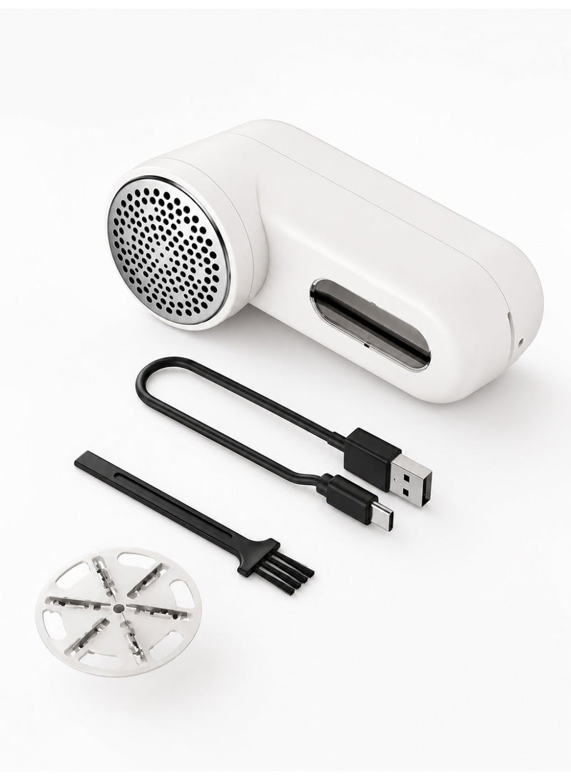 ARSTID Lint Remover – Rechargeable USB Electric Fabric Shaver for Clothes, Sweaters, Sofas, Blankets & Upholstery, Portable Stainless Steel Blade Defuzzer - Image 2
