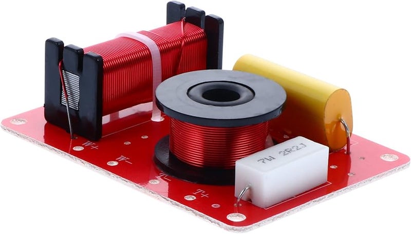 Artibetter 2 Way Speaker Crossover Filter 4 Ohm 300W Car Audio Frequency Divider - Image 2