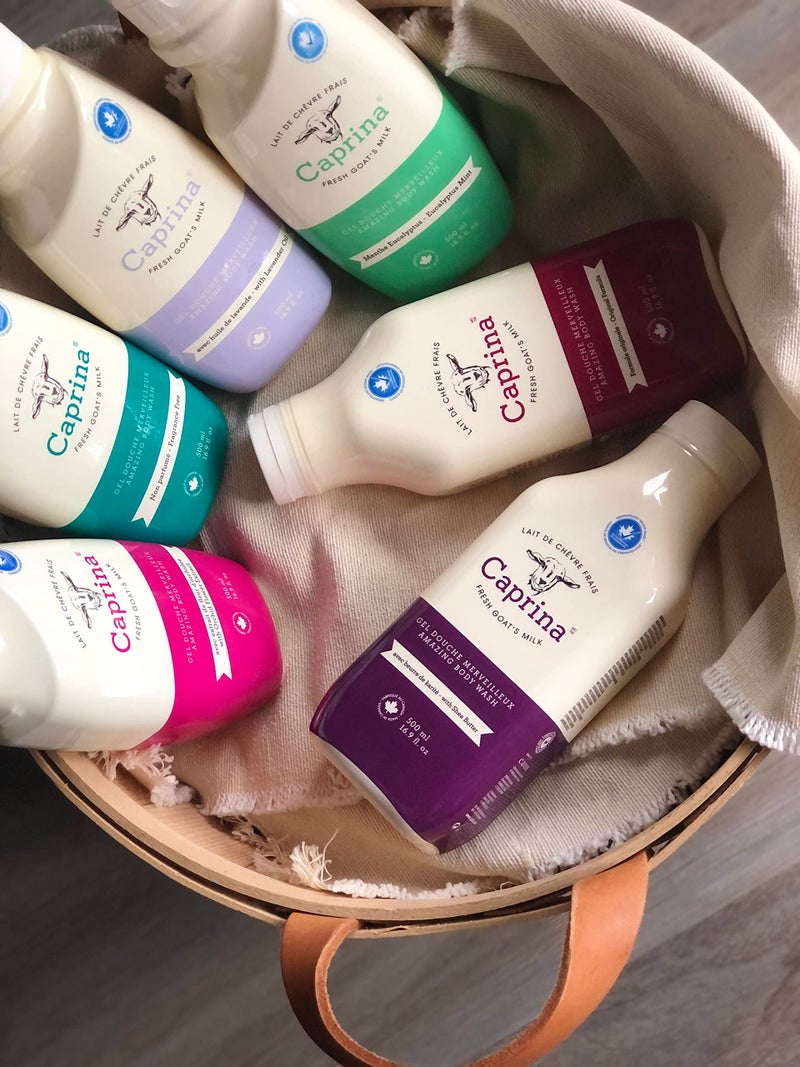 Caprina by Canus Caprina Amazing Body Wash, Fragrance Free, 16.9 oz, With Fresh Canadian Goat Milk, Gentle Soap, Moisturizing, Vitamin A, B2, B3, and More - Image 5