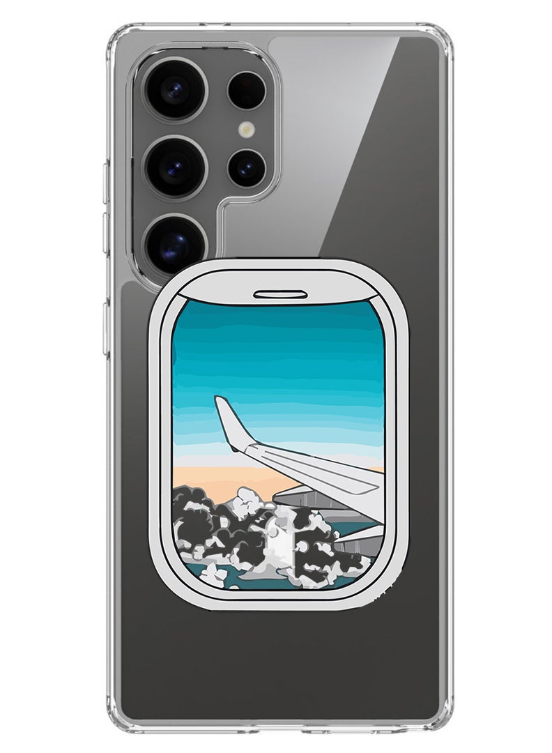 Theodor Magnetic Case for Samsung Galaxy S25 Ultra 6.9-inch Compatible with MagSafe Wireless Charging, Shockproof Phone Bumper Cover Window-01 - Image 1