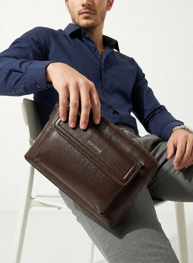 DUCHINI Men Detachable Strap Pouch