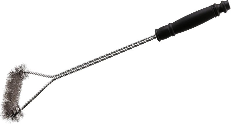 Estilo Long Grill Brush with Stainless Steel Bristles, 18" - Image 1