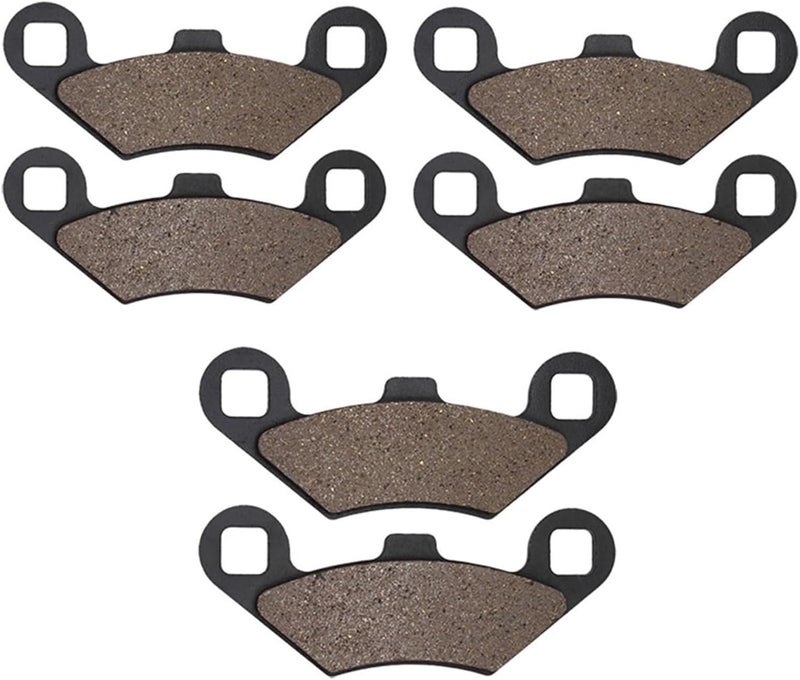 QASULER Motorcycle Brake Pads for Polaris Sportsman - Image 3