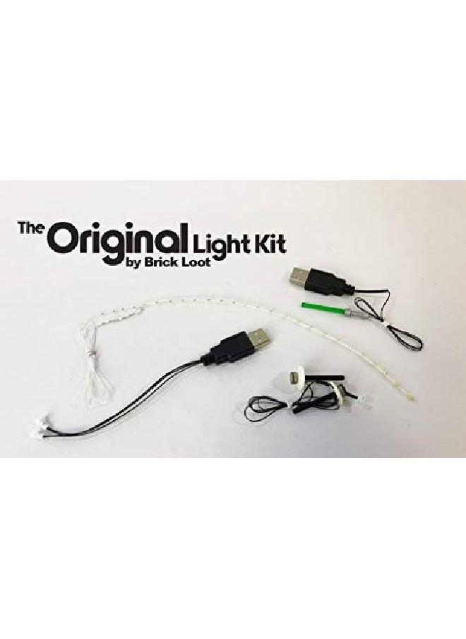 Brick Loot - Light Lighting Kit Deluxe Model For Your Lego Attack Of The Clones Yoda Building Set And Collectible Minifigure With Lightsaber 75255 (This Is A Light Kit Lego Set Not Included) - Image 1