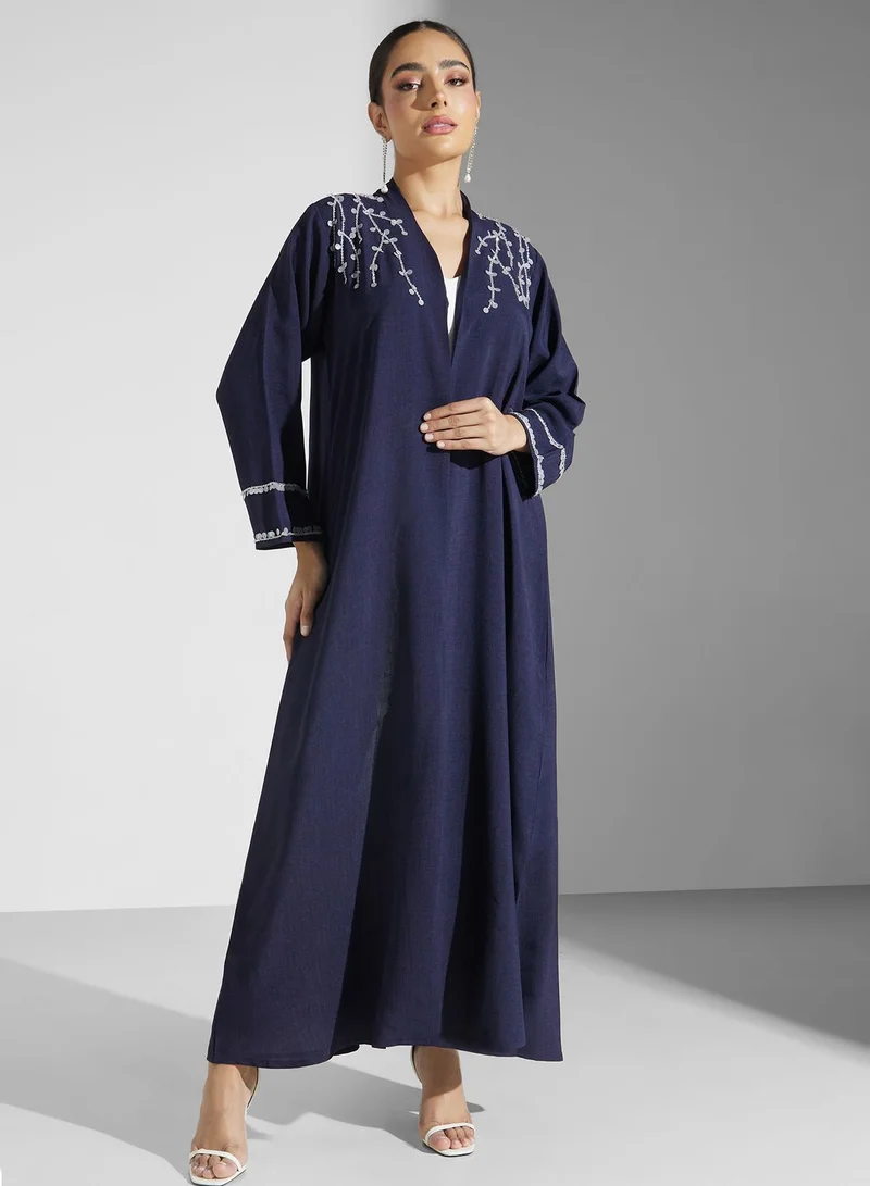 خزانة Embellished Detail Abaya